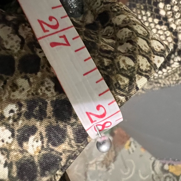 MICHAEL Michael Kors Snake Print Skinny Jeans Lot 9 - Picture 5 of 7